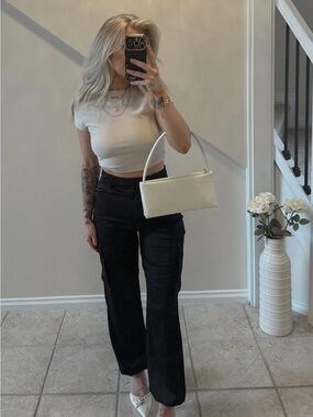 Superdown satin cargos